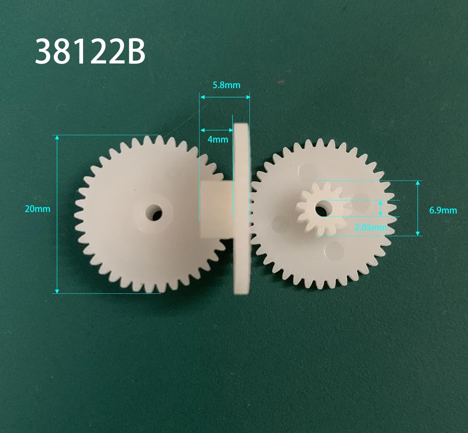 Amazon | シャフトピニオン 10 個 0.5 メートル 12T 38T プラスチック